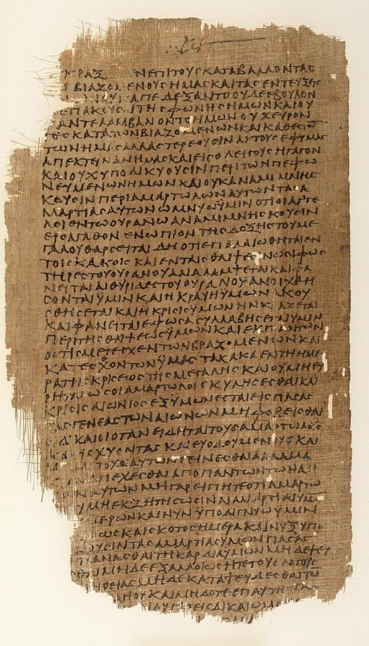 Chester Beatty XII, Greek manuscript of the Book of Enoch, 4th century