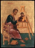 Luke, the writer of the first icon (click to enlarge)