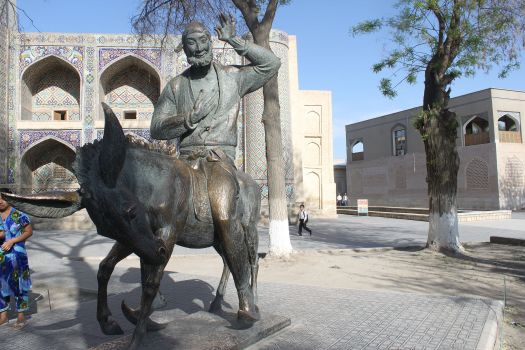 Statue of Mullah Nasruddin
